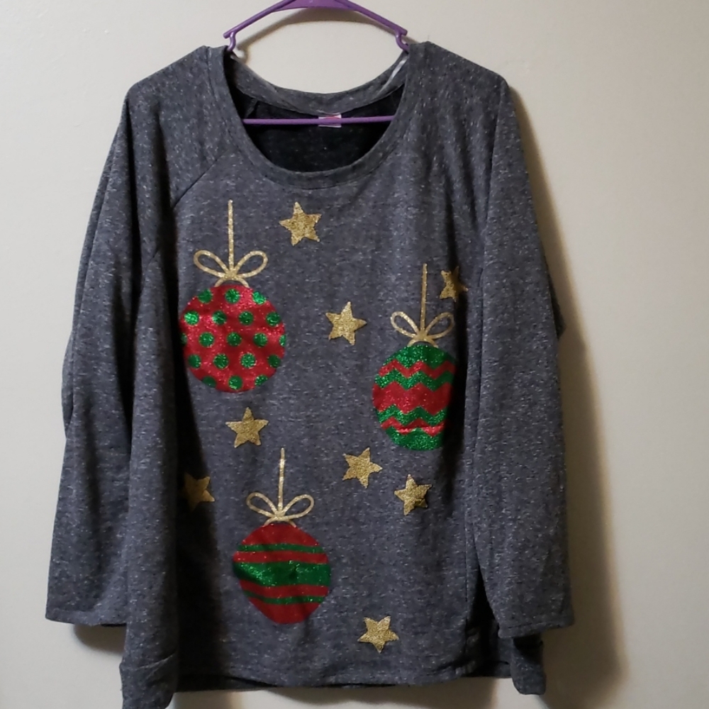 Grey Christmas Shirt